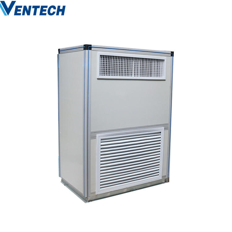 Ventech Factory Product Low Noise Air Cooled Ducted Split Air Conditioner Air Cooled Floor Standing Unit