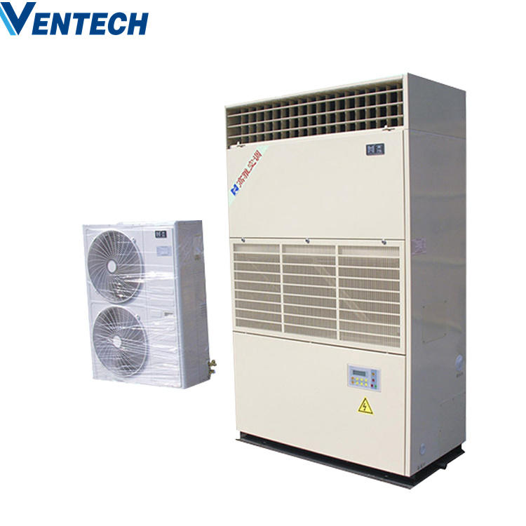 Ventech Factory Product Low Noise Air Cooled Ducted Split Air Conditioner Air Cooled Floor Standing Unit