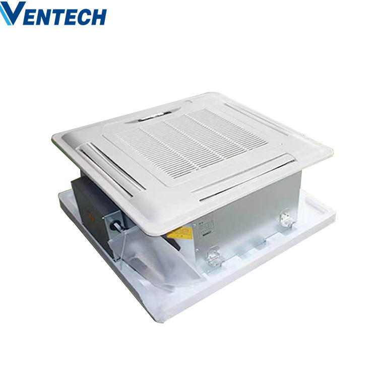 Ventech Hvac High quality ceiling mounted fan coil unit chilled water fan coil