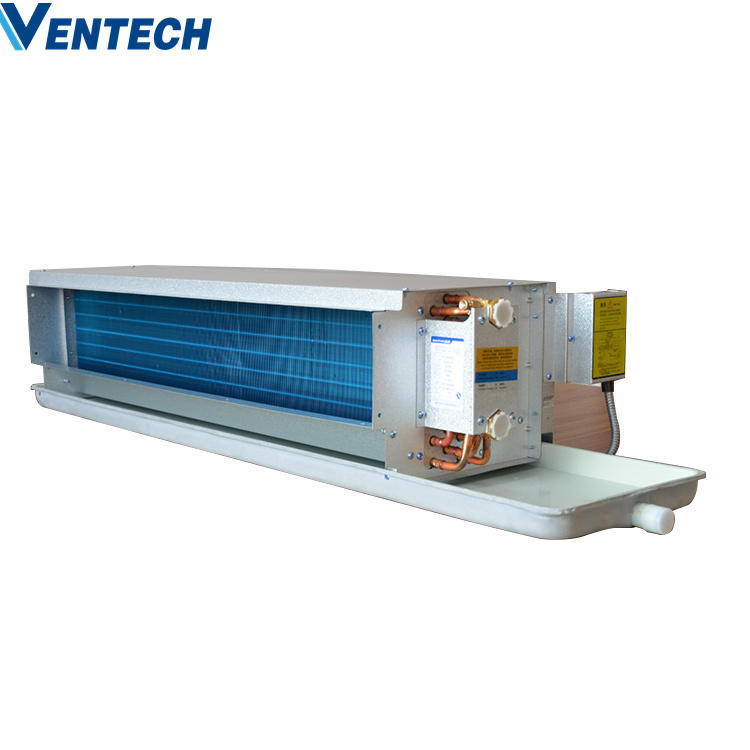 Ventech High Quality Ceiling Mounted Cassette Type Chilled Water Fan Coil Unit FCU