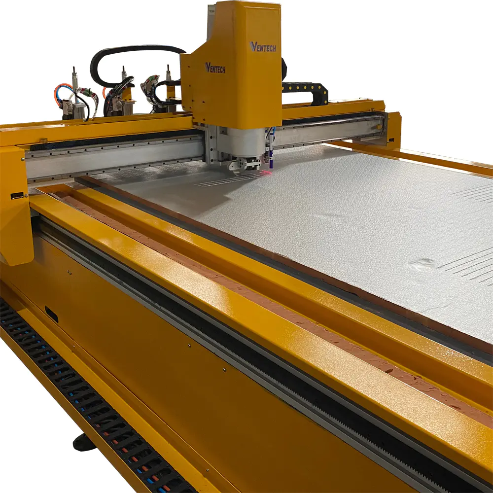 Advanced pir air duct panel software high efficiency pre insulated duct cnc machine