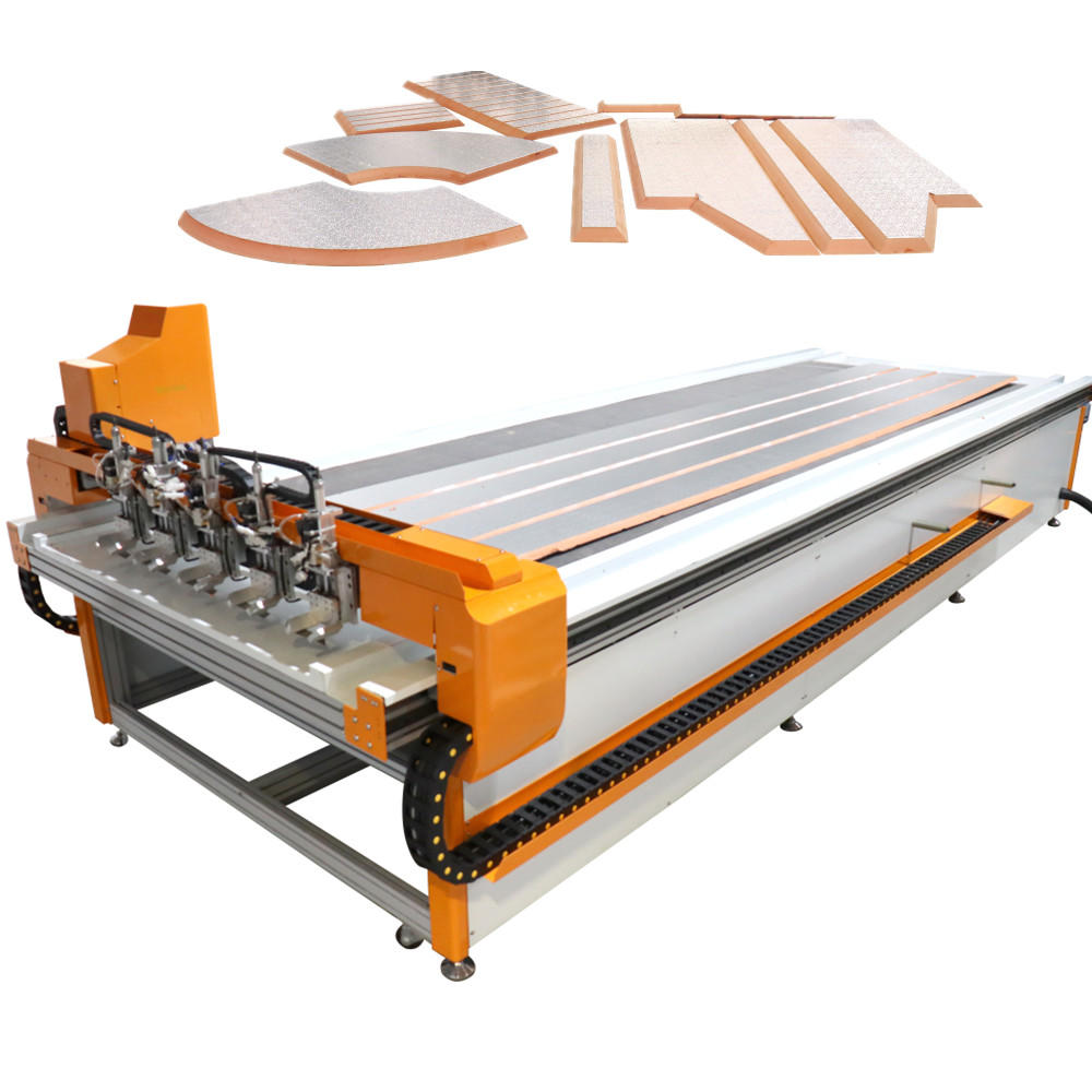 duct fabricate machine for duct sheet phenolic cutting