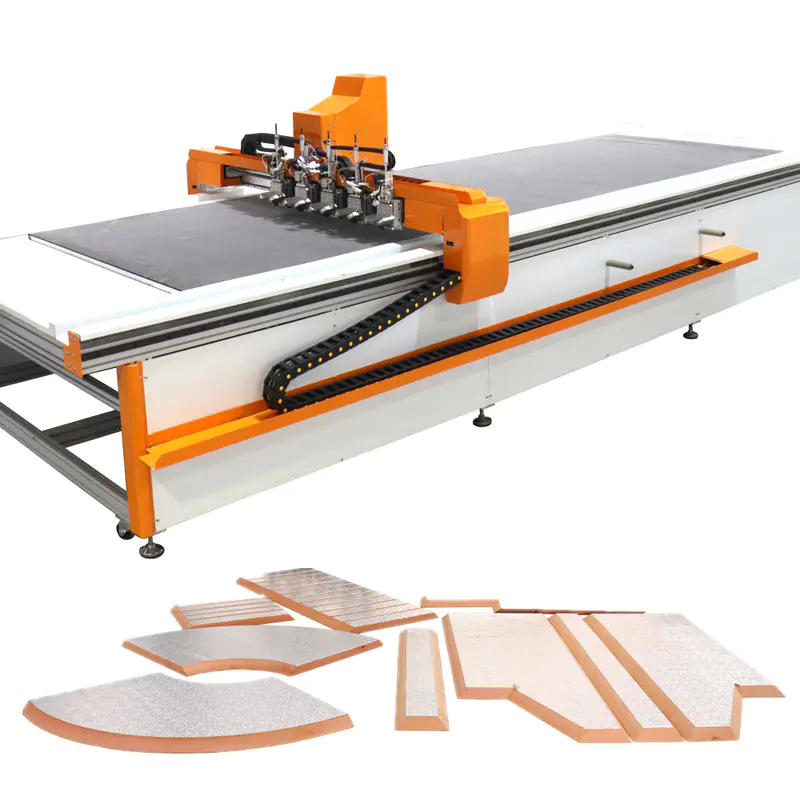 pir cutting duct board fabricate machine
