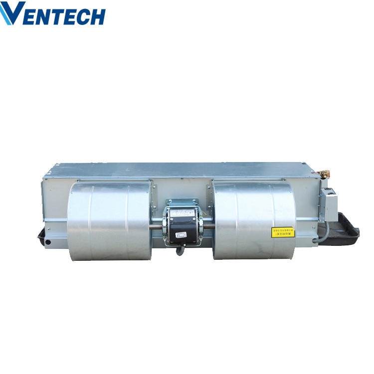 Ventech High Quality Water Cooled Chiller Metal Pedestal Fresh Air Fan Coil Unit