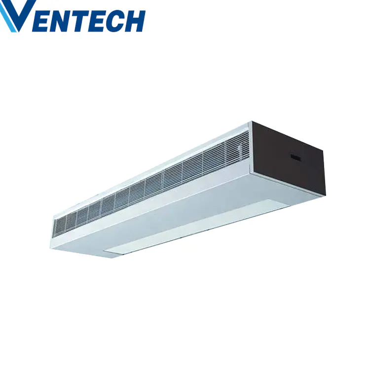 Ventech Factory Product Floor standing fcu ceiling suspended exposed fan coil unit for hotel