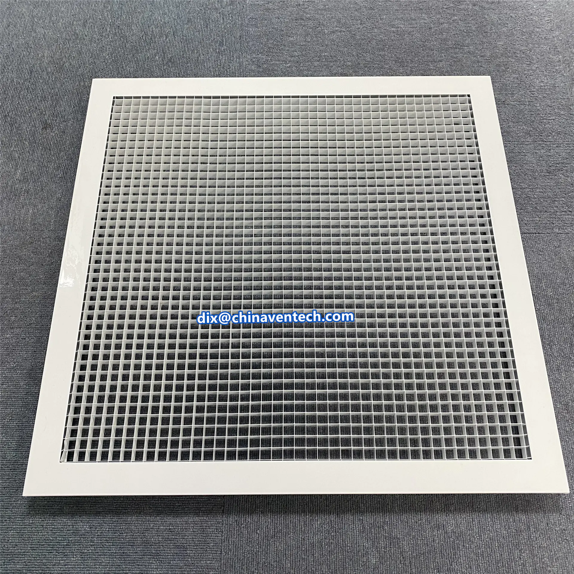 Hvac Air Diffusion Products High Quality Aluminum Sheet Return Air Egg Crate Grilles - Fixed Core