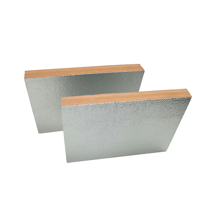 VENTECH Phenolic Pir Air Duct Panel Insulation Pre-Insulated Sheet Foam Board For Air Duct