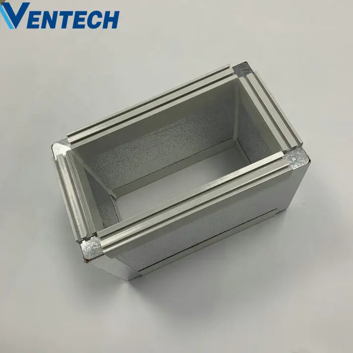 HVAC ceiling board heat insulation fireproof sheet phenolic pre-insulated air duct panel