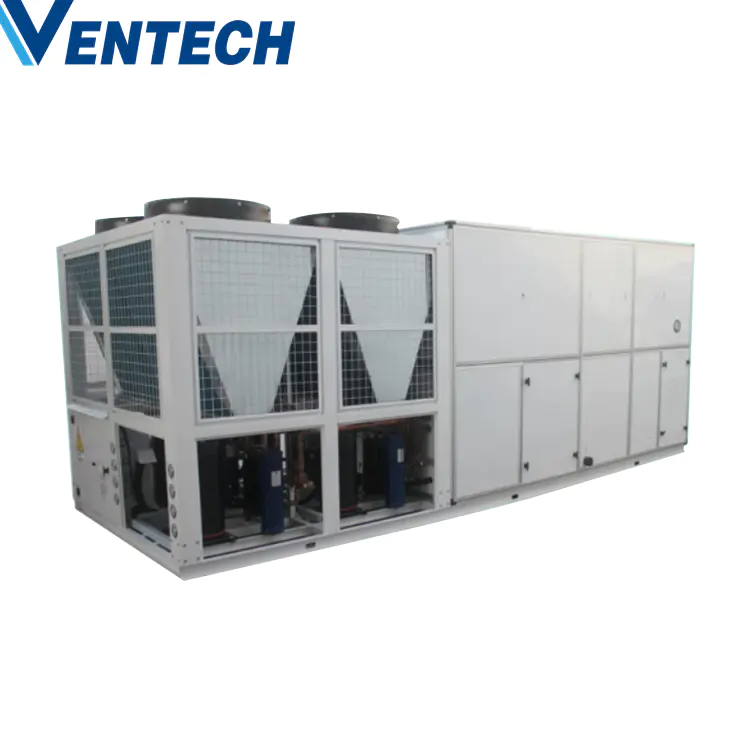 VENTECH 12000btu ceiling mounted horizontal concealed ceiling duct Industrial/industry rooftop packaged unit Air Conditioners