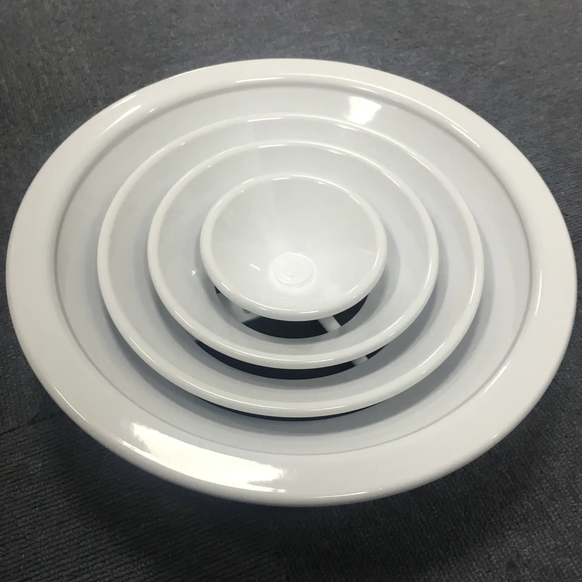 Hvac Duct Work Ventilation Supply Air Round Cone Circular Ceiling Diffusers
