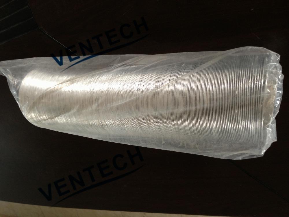 Hvac ventilation aluminum foil air inlets flexible ducts