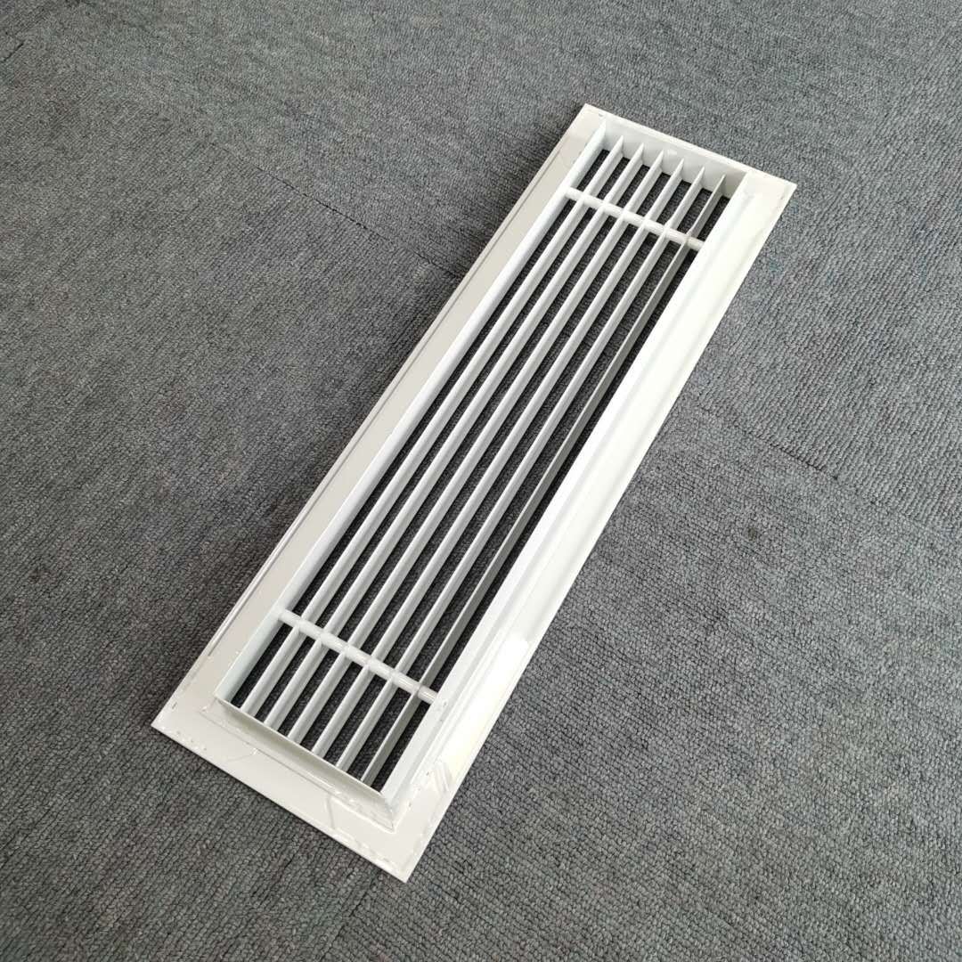 HVAC SYSTEM  Ceiling White Color  Adjust Air Aluminum Linear  Air Grille for Air Conditioning