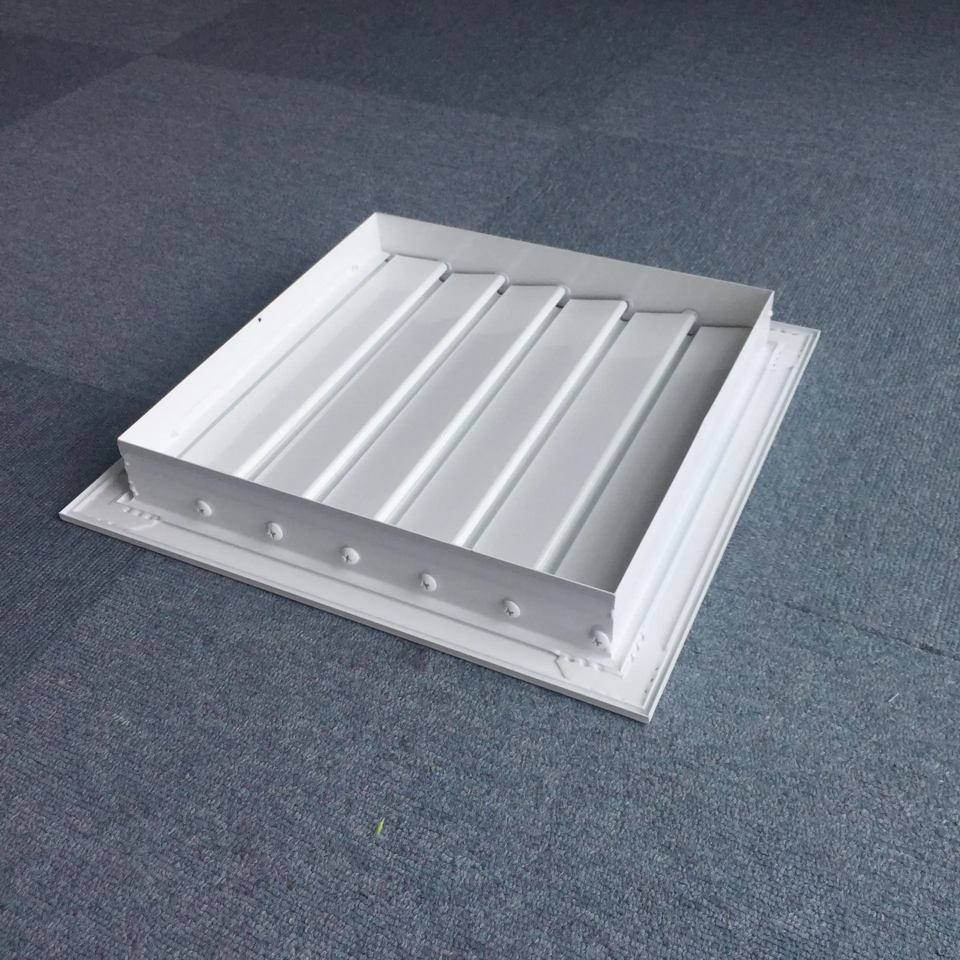 HVAC Blade Adjustable Aluminum Indoor Air Grille Gravity Louver for Ventilation