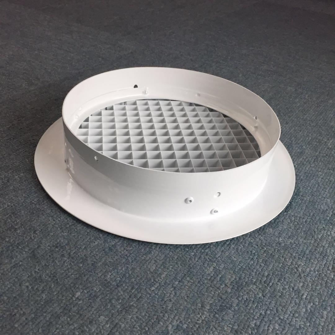 HVAC System Australian Market Circular White Color Egg Crate Air Grille for Ventilation