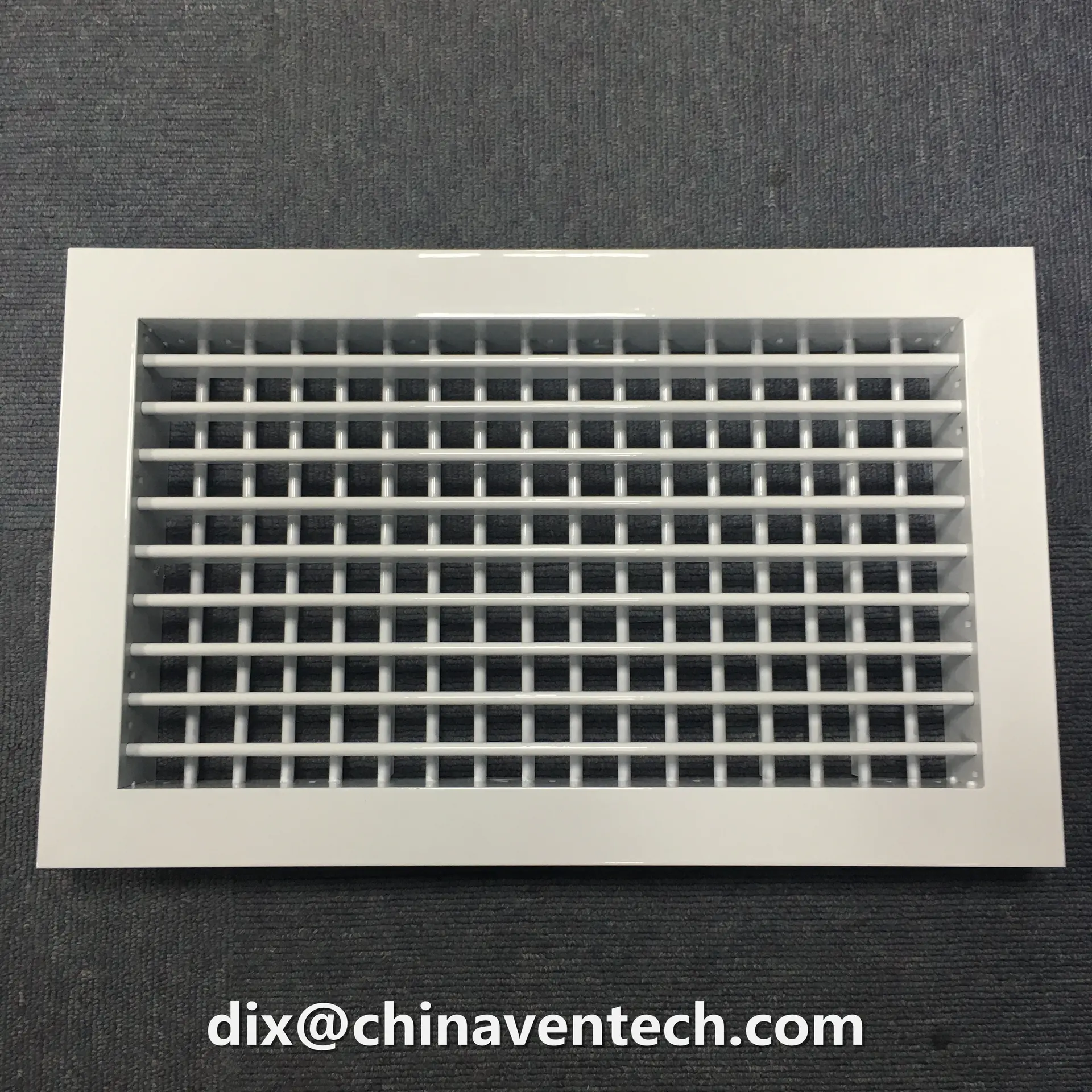 VENTECH Factory wholesale supply air aluminum alloy double deflection air grille register