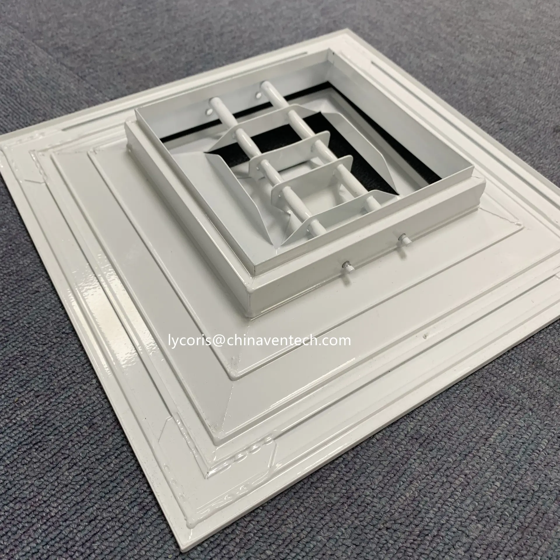 Chinese Manufacturer Square Ceiling Diffuser Aluminum Air Diffuser