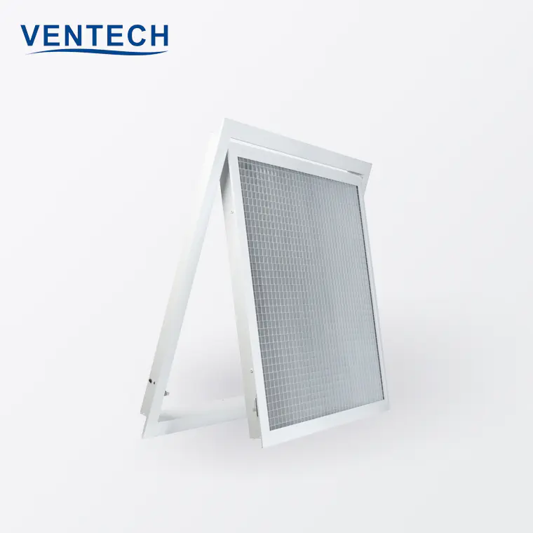 Ventilation ceiling removable core return arir egg crate grille