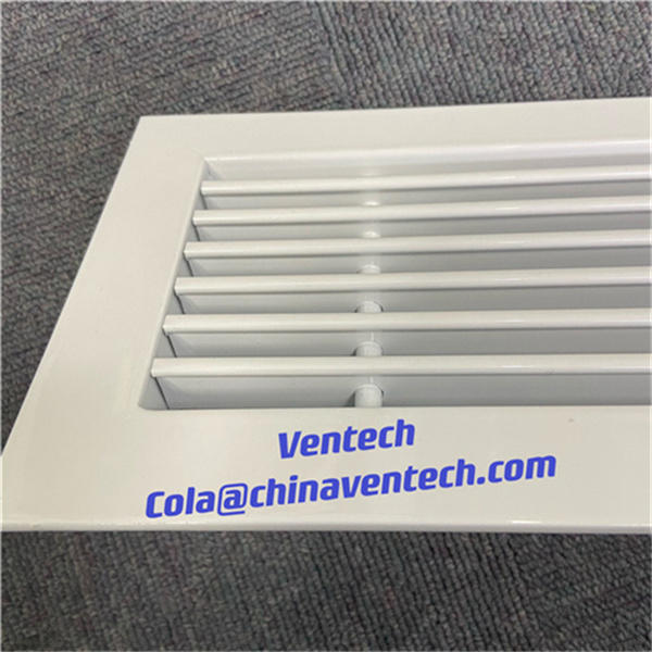 HVAC System Fixed Core Linear Bar Air Grille for Air Outlet