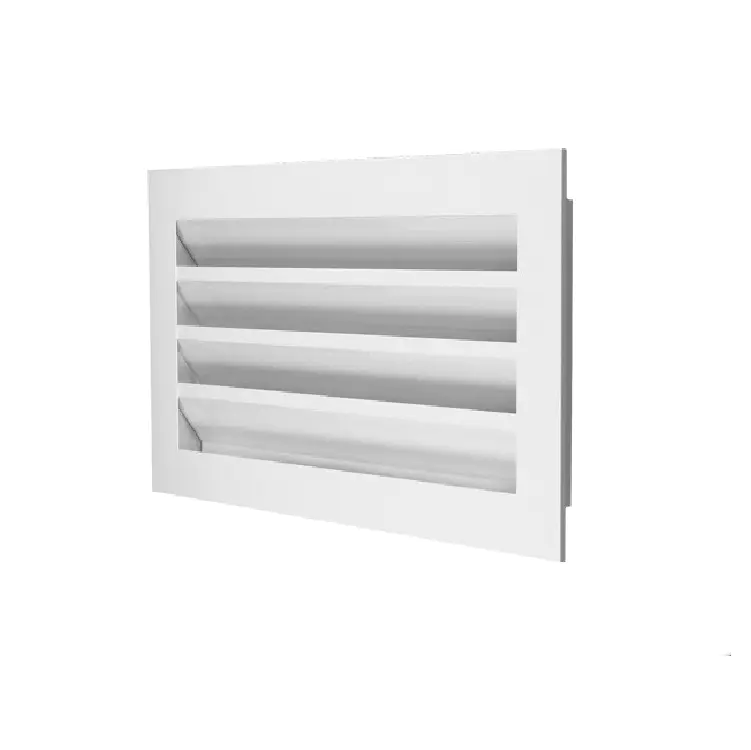 Air conditioner grille flexible duct water proof construction air louver
