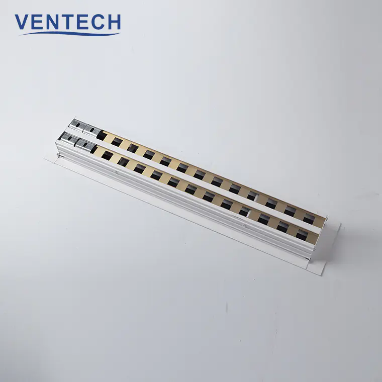 VENTECH Hvac High quality AL air conditioning linear slot diffuser