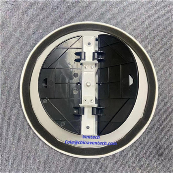 HVAC Round Ceiling Diffuser Wall Supply Air Diffuser with Plastic Damper