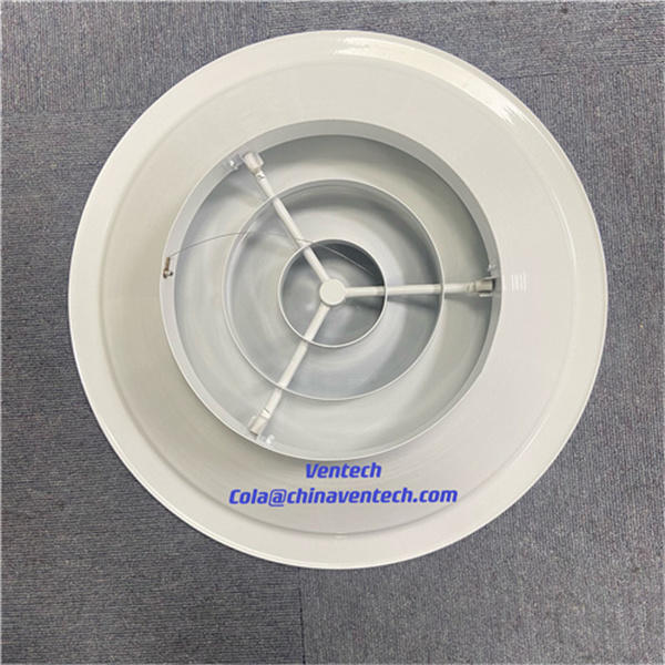 HVAC New Design Round Ceiling  Vent White Supply Air Round Diffuser