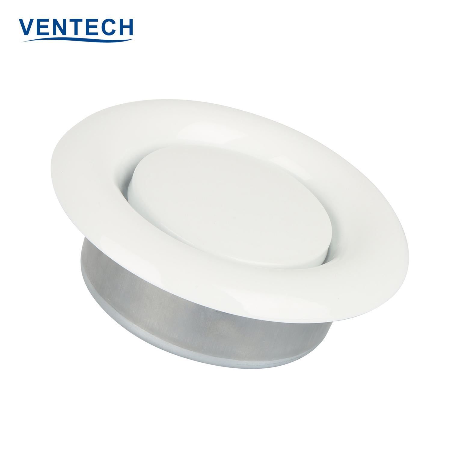 HVAC High Quality Air Round Valve Plastic Disc Valve for Ventilation