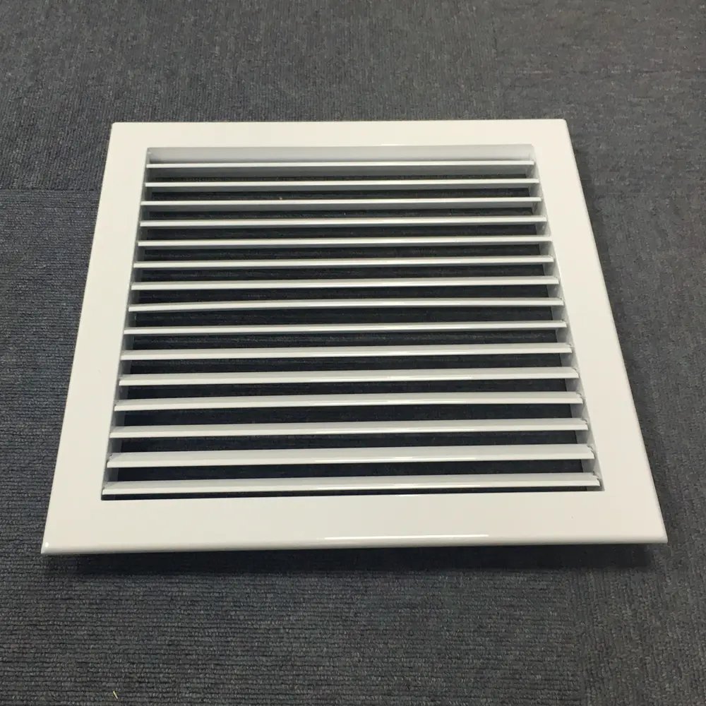 Hvac System Exhaust Air Conditioner Louver Fixed Blades Return Grille
