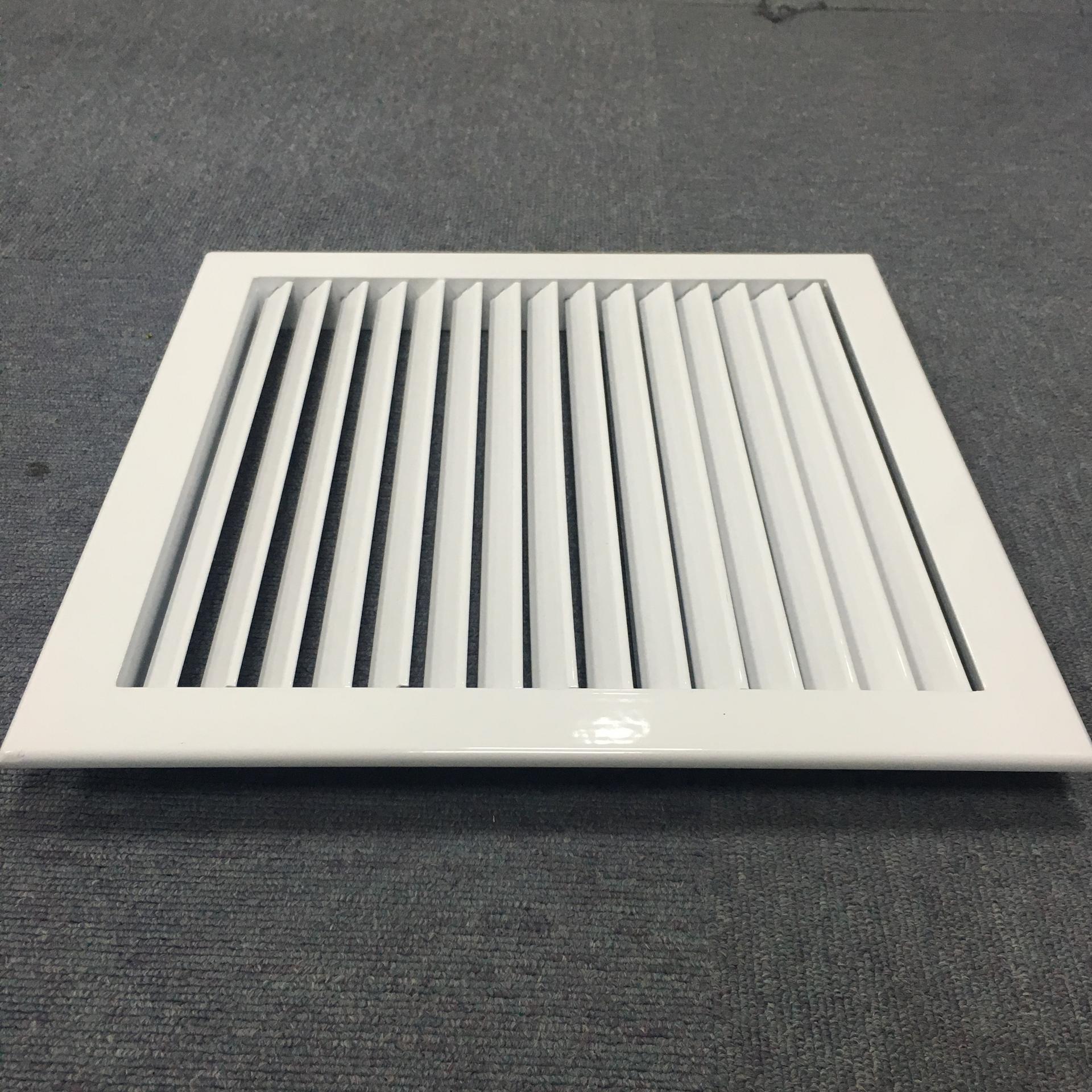Hvac System Exhaust Air Conditioner Louver Fixed Blades Return Grille