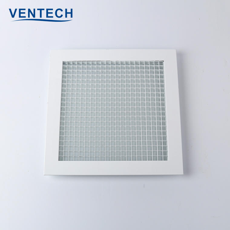 Hvac Aluminum Ceiling Eggcrate Grille Supply Air Conditioning Grilles Diffusers