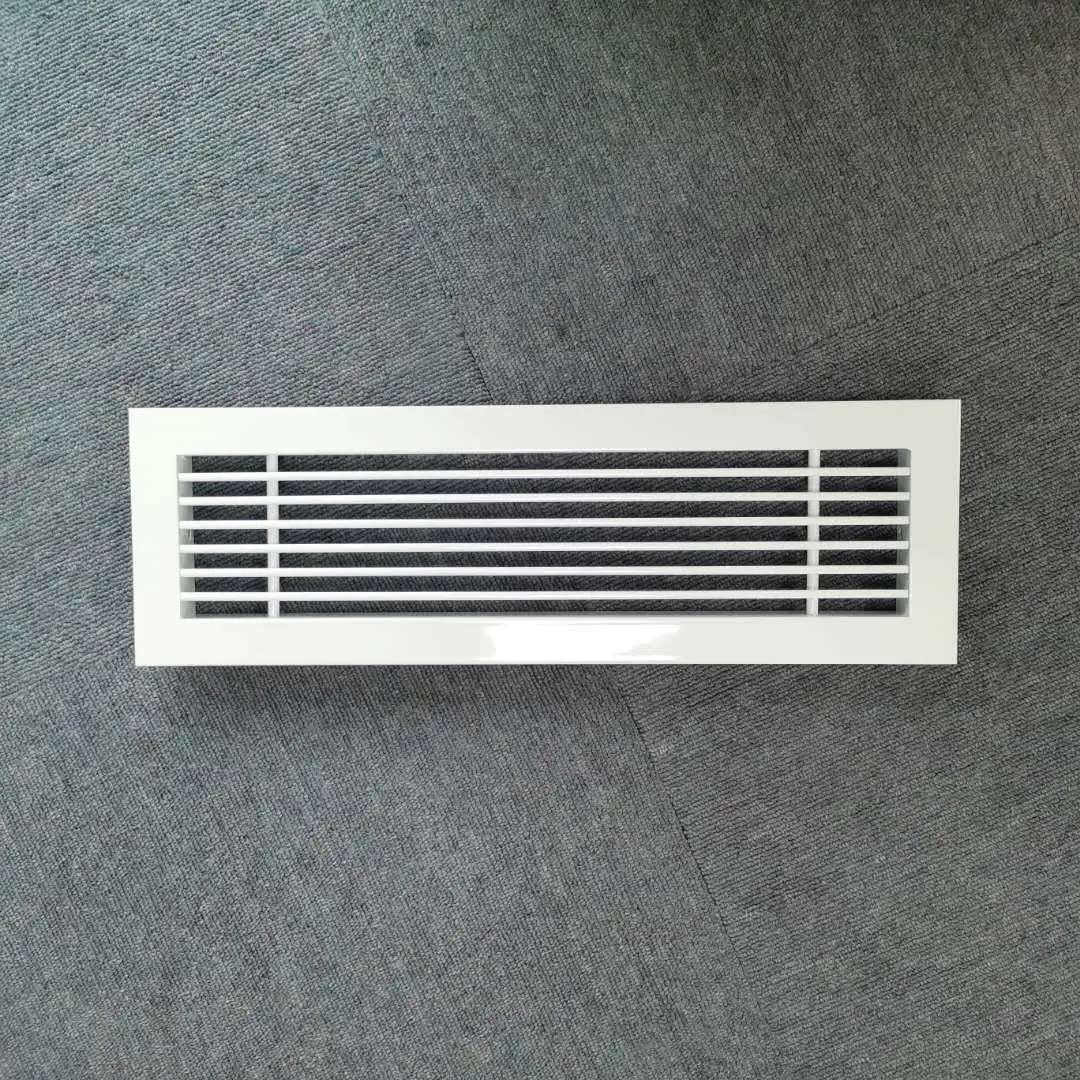 HVAC SYSTEM OEM Wall Mounted  Fresh Air Aluminum Linear Bar Air Grille for Ventilation