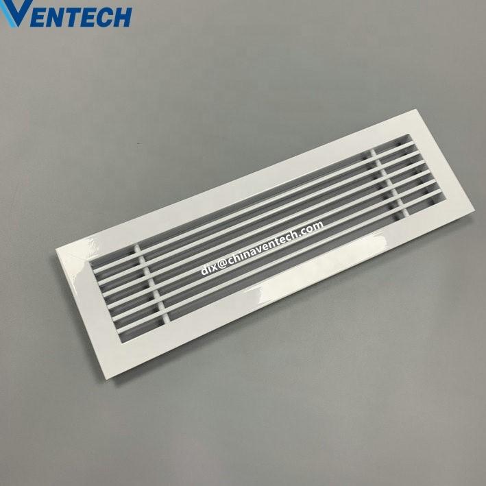 Hvac Parts & Systems Air Conditioning Aluminum LInear Bar Type Louver Exhaust Air Grille Air Diffuser