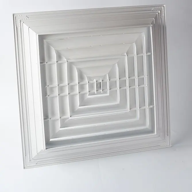 aluminum air 4 way ceiling diffuser return square diffuser