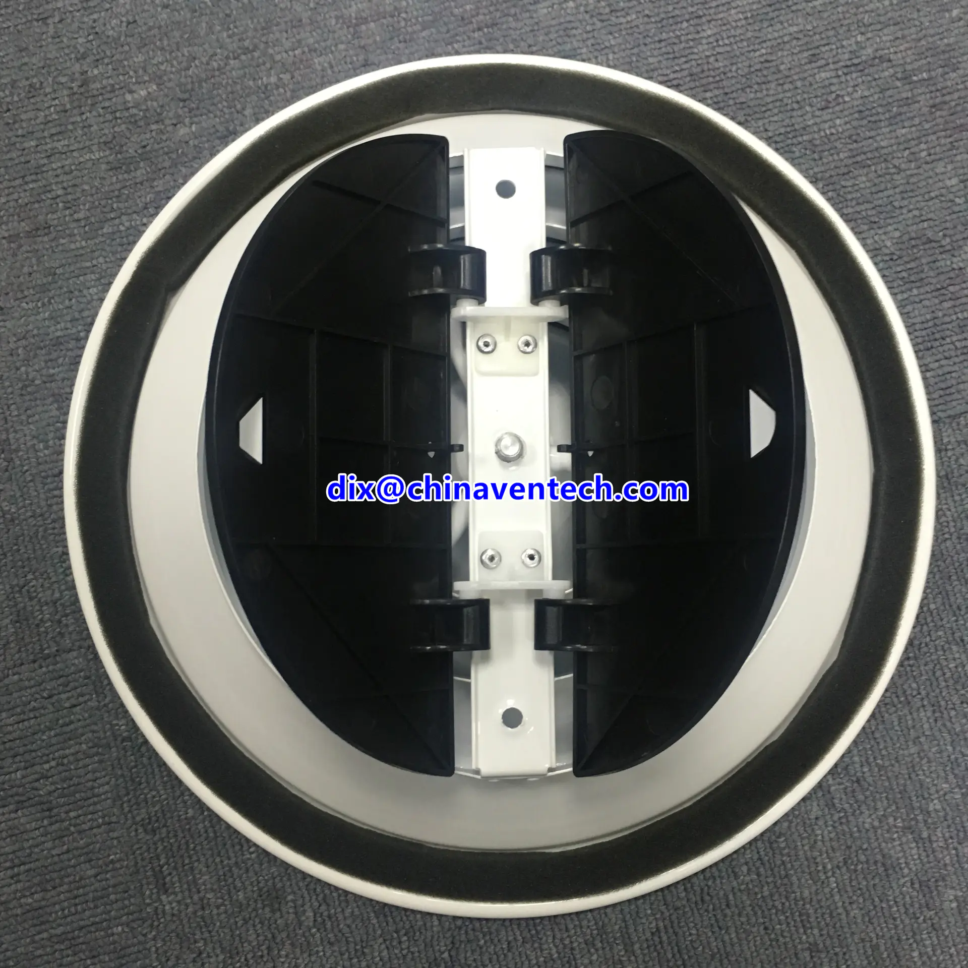 HVAC Round Air Diffuser Aluminum Circular Removable Cores Volume Control Damper Air Diffuser