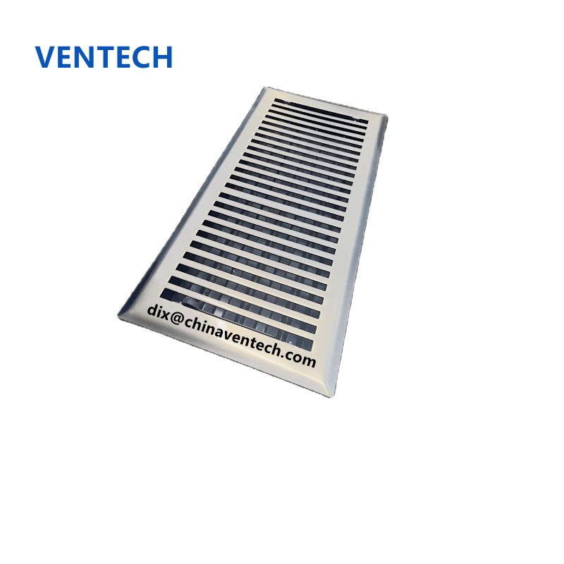 Hvac Fresh Air Steel Floor Air Grille for Floor Ventilation System Use
