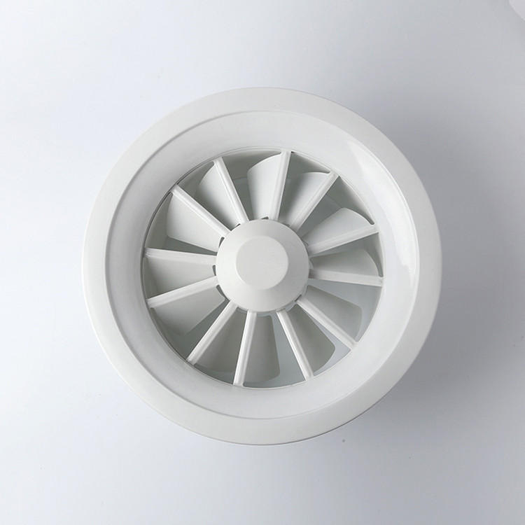 VENTECH Wholesale Ventilation Round Swirl Jet Ceiling Air Diffusers