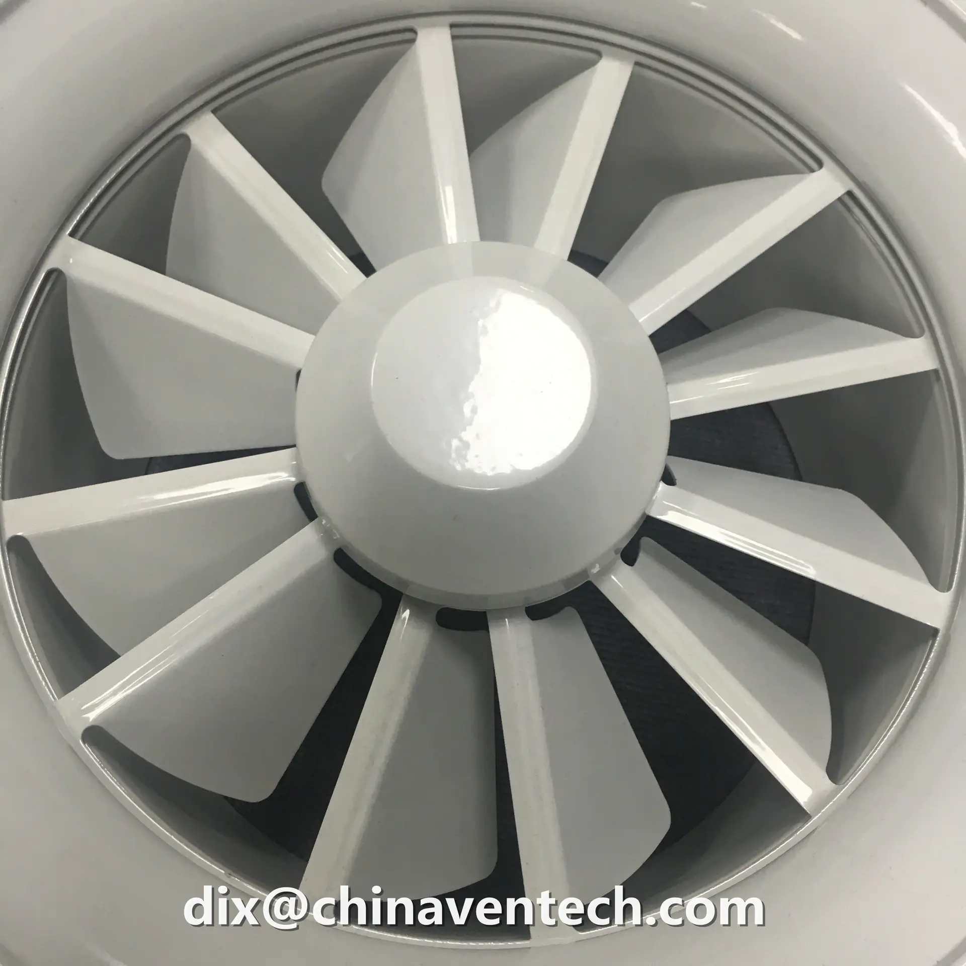 HVAC parts ventilation supply air round adjustable swirl diffuser