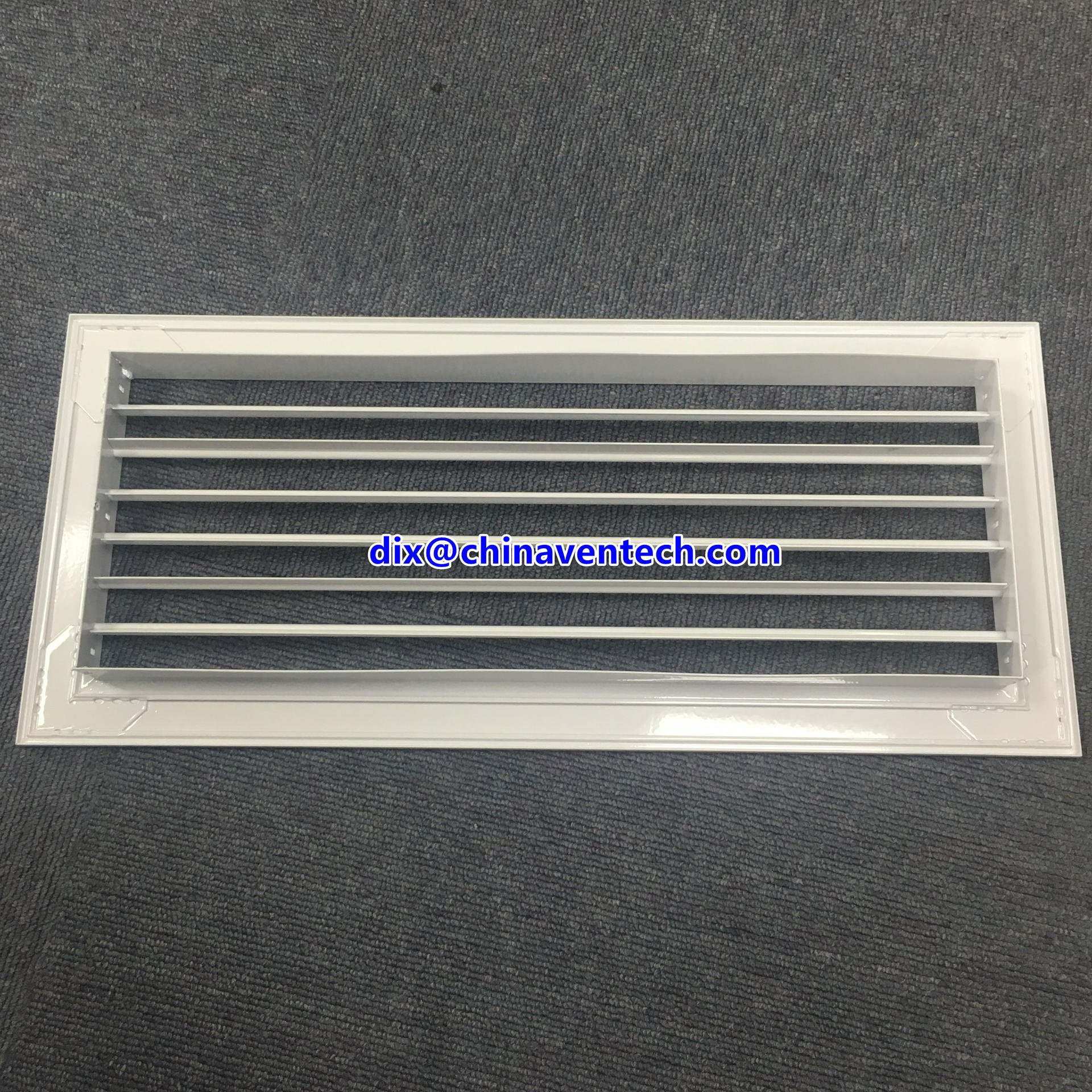 Ventech High Quality Air Conditioning Ceiling Air Register Single Deflection Grille