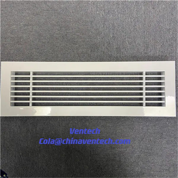HVAC System  Aluminum  Wall Mounting Supply Air Linear Bar Grille for Air Cooling