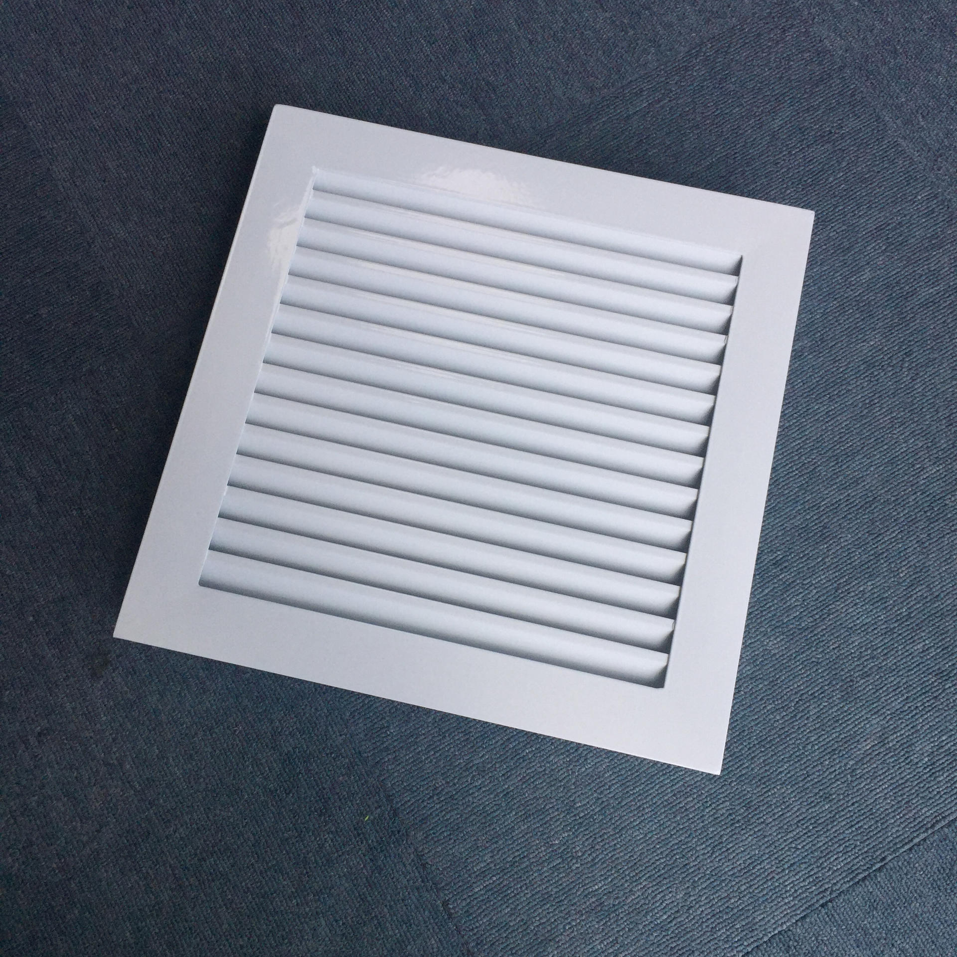 HVAC System Powder Coated Filter Mounted Air Vent Return Air Grille For Ventilation