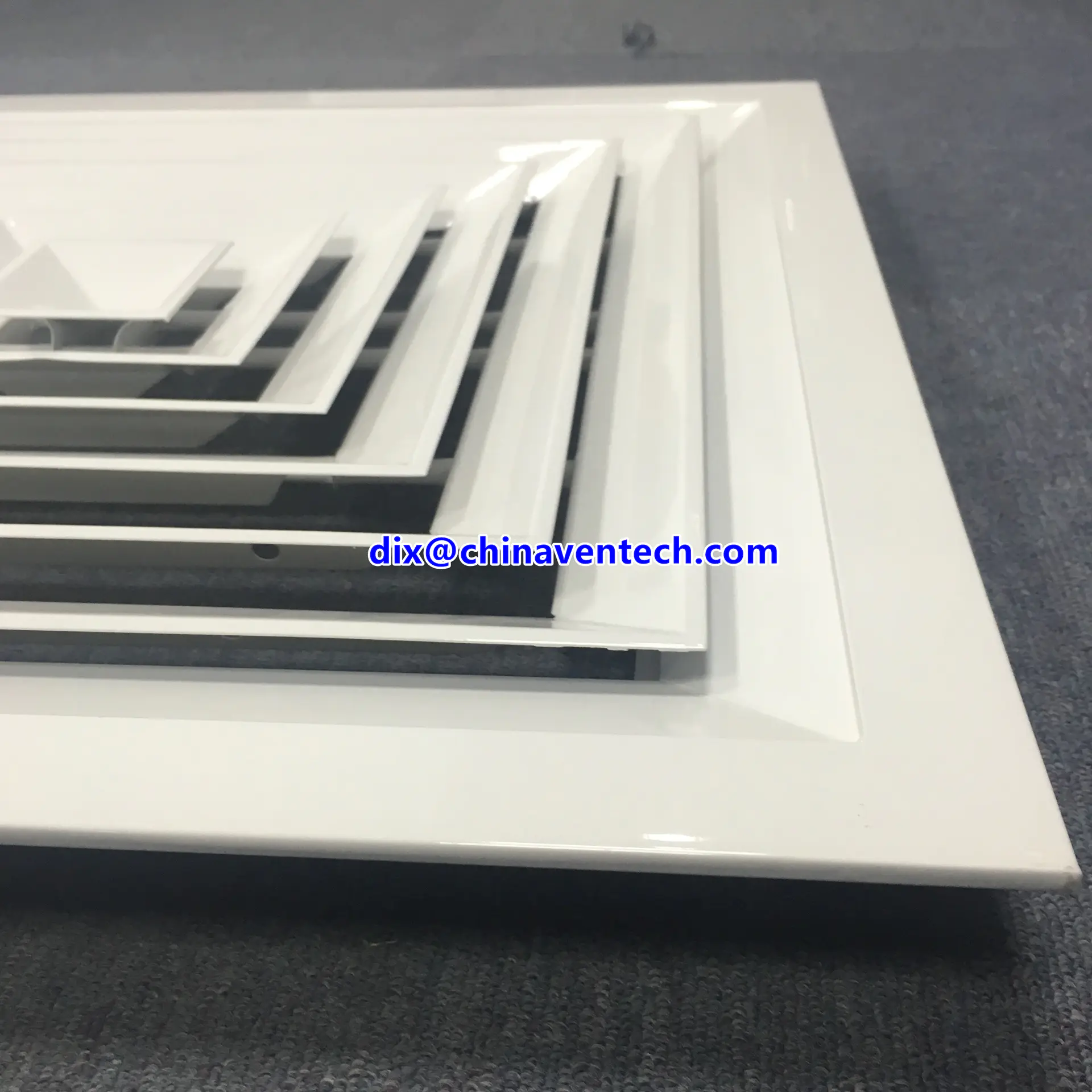 Hvac Square Register Air Grille Diffusers for Air Conditioning Terminals