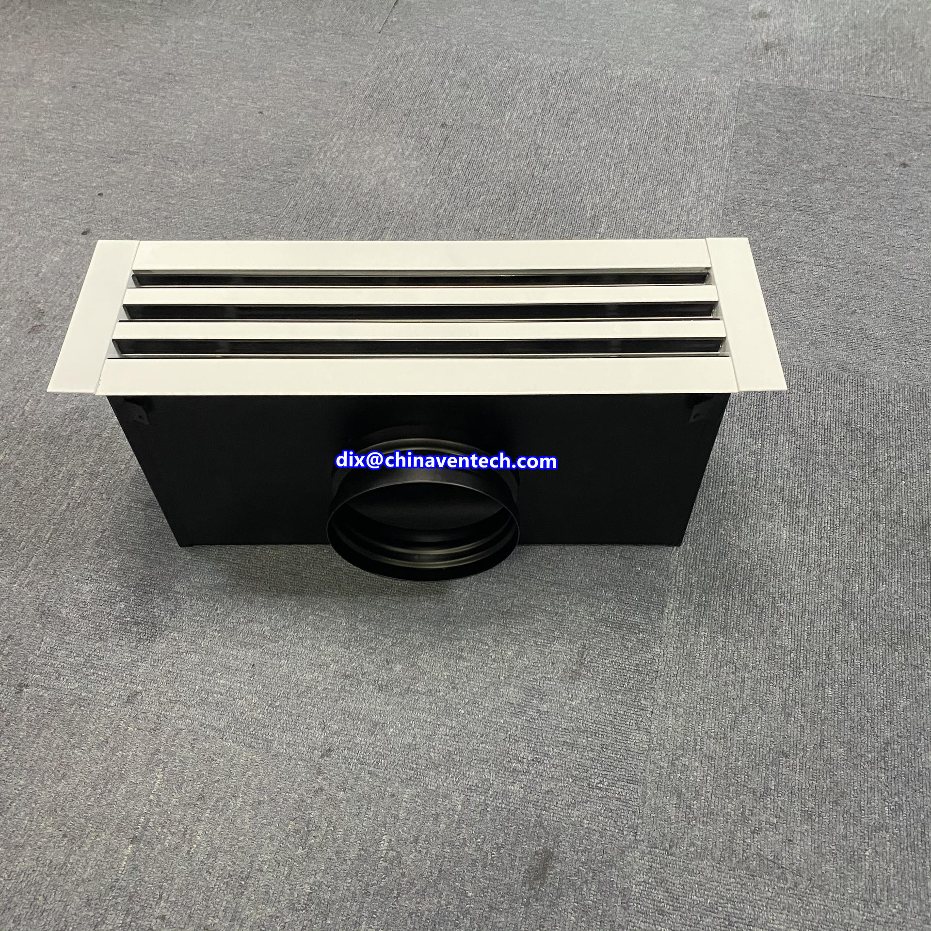 HVAC Aluminium Alloy Popular Plenum Box Linear Slot Diffuser Air Grille