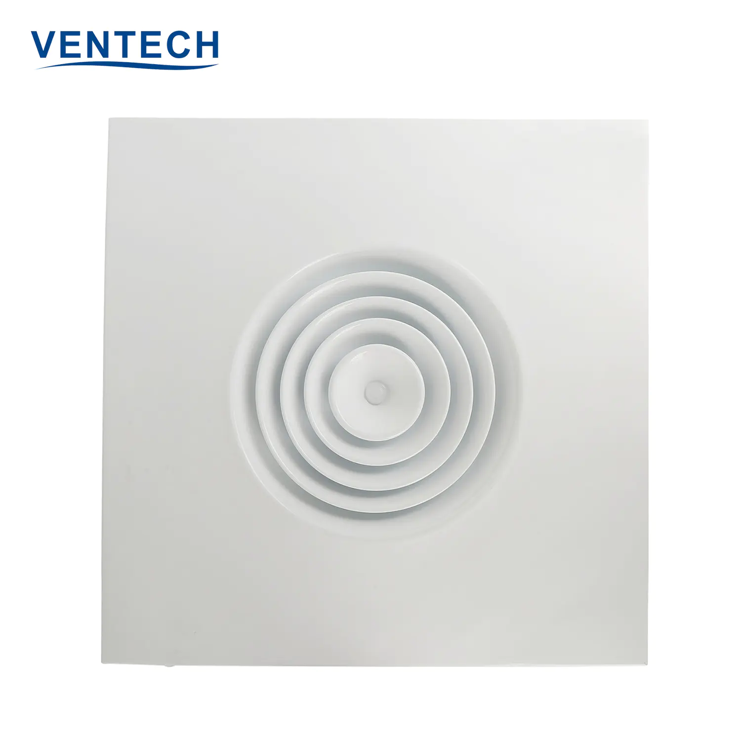 Ventech Air conditioning round air ventilation grilles ceiling diffuser with plastic damper