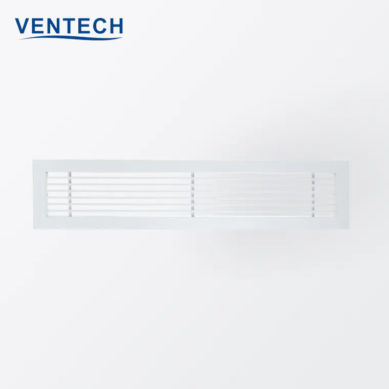 Aluminum Exhaust Linear Bar Air Vent Ventilation Grille Ceiling Fresh Air Conditioning Grilles