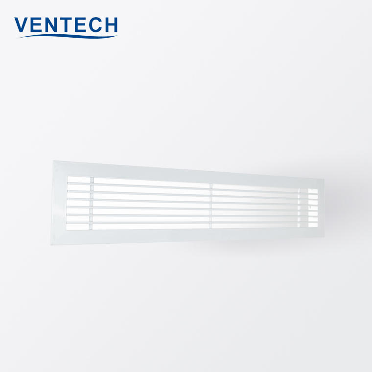 Aluminum Exhaust Linear Bar Air Vent Ventilation Grille Ceiling Fresh Air Conditioning Grilles