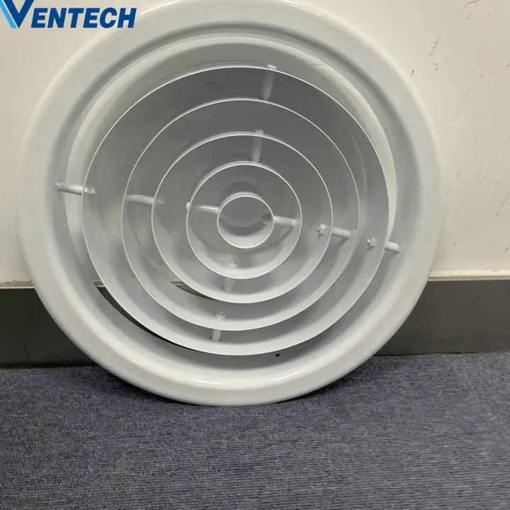 Air Conditioning Ceiling Multi Ring Jet Diffuser Fan Ventilation