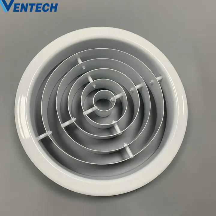 Air Conditioning Ceiling Multi Ring Jet Diffuser Fan Ventilation