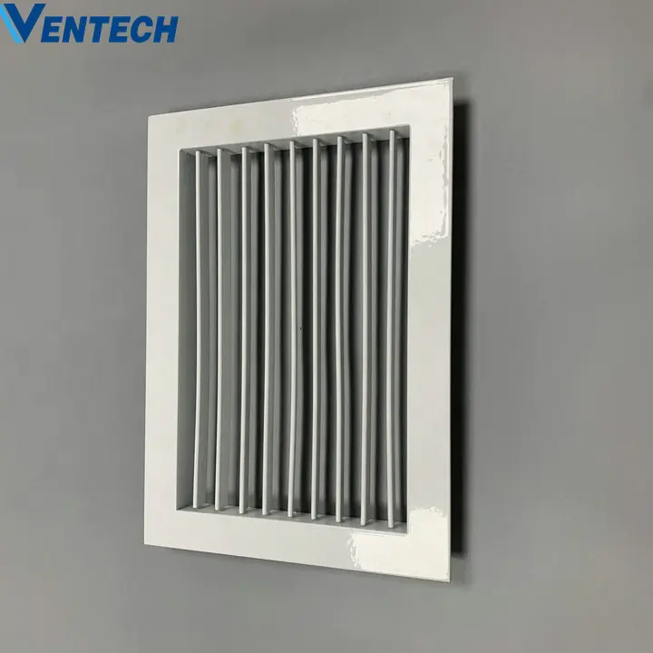 Aluminum Kitchen Wall Ventilation Grille Ajustablable Blades Single Layer Deflection Airdeflection ventilation return air grille
