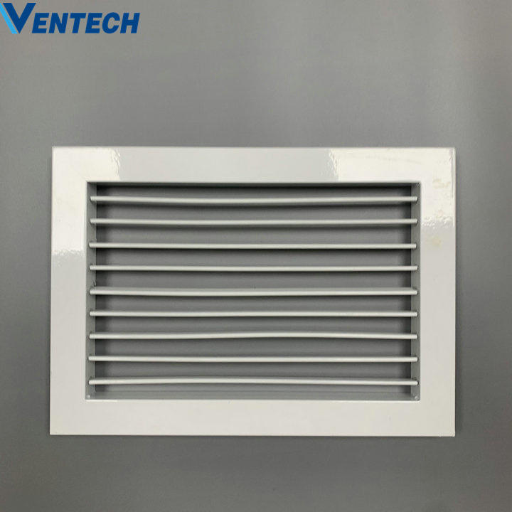 Aluminum Kitchen Wall Ventilation Grille Ajustablable Blades Single Layer Deflection Airdeflection ventilation return air grille