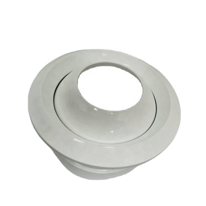 Hvac Ventilation Aluminium Supply Air Duct Conditioning Ceiling Round Eyeball Spout Ball Jet Nozzle Air Diffusers